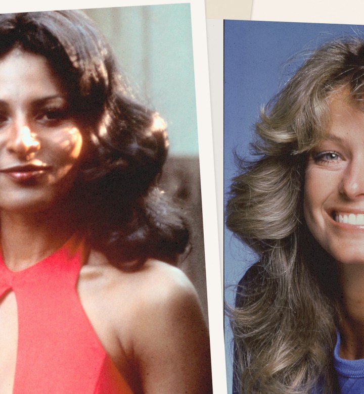 70s hair is trending: Pam Grier, Farrah Fawcett