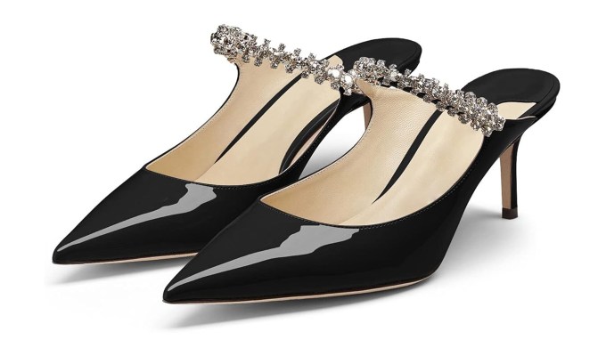 amazon designer lookalikes Miraazzurra Rhinestone Strappy Heels