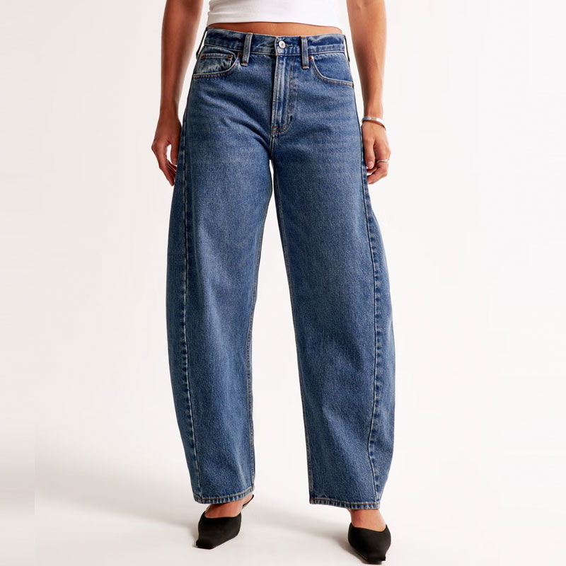 barrel jeans petites abercrombie