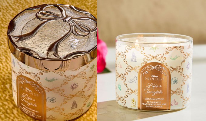 Bath & Body Works Disney Princess Collection 2026: Life's a Fairytale Candle