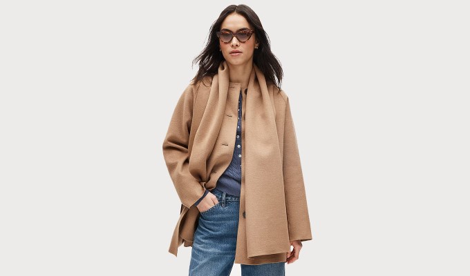 The J.Crew scarf coat.