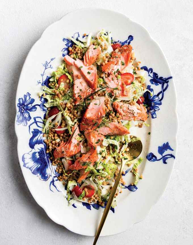 birthday dinner ideas: salmon