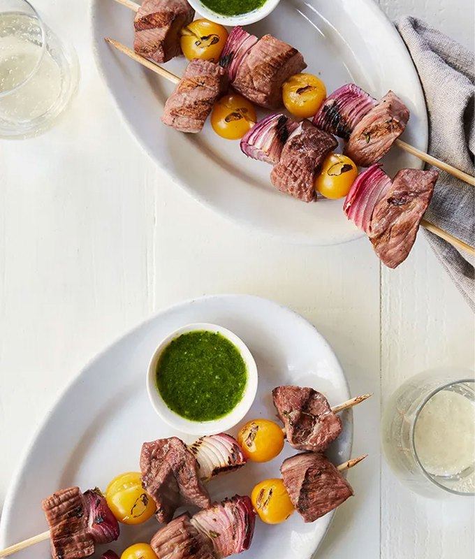 fun-dinner-ideas-17.-Steak-Skewers-with-Chimichurri-Sauce.jpg