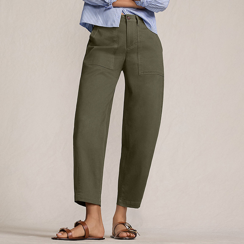 most comfortable pants lands end barrel pants