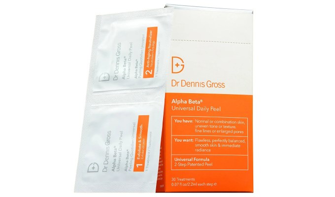 The Dr. Dennis Gross Alpha Beta Universal Daily Peel (30 Pack).
