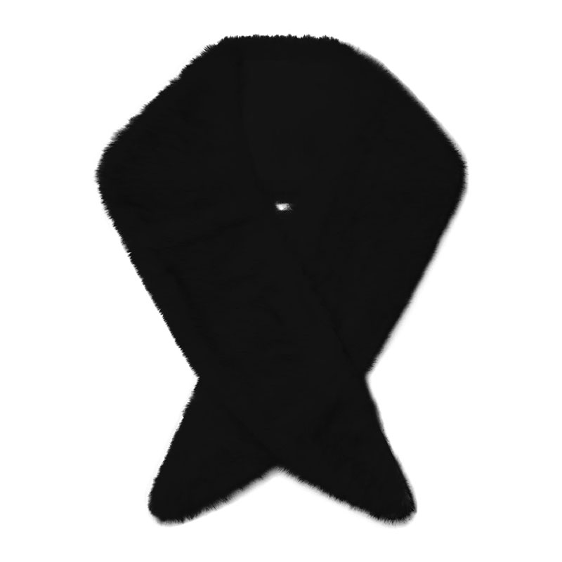 nyfw trends 2026 naked wardobe faux fur scarf