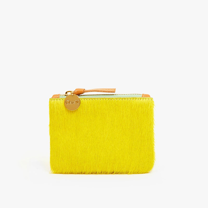 nyfw trends 2026 neon coin clutch