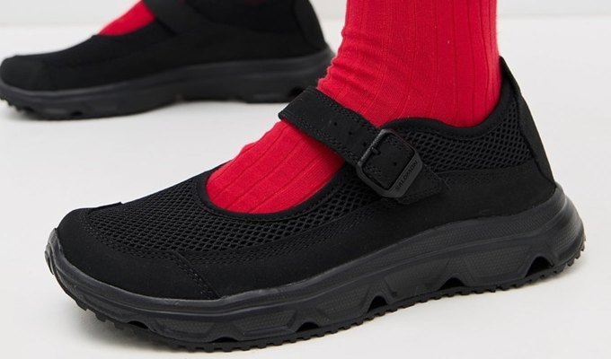 Mary Jane Sneaker Trend 2026: Salomon black Marie-Jeanne sneakers