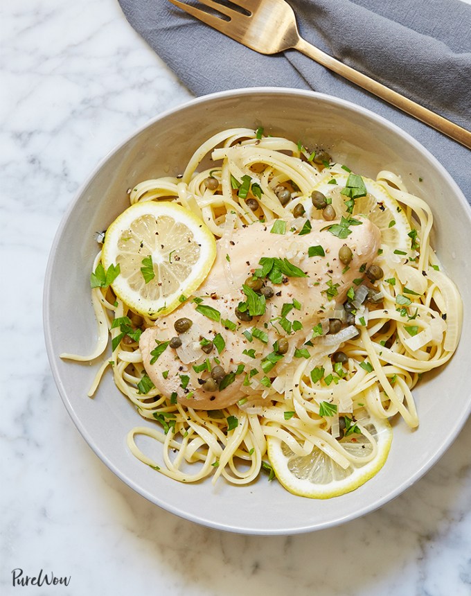 easy dinner party recipes: Chicken Piccata