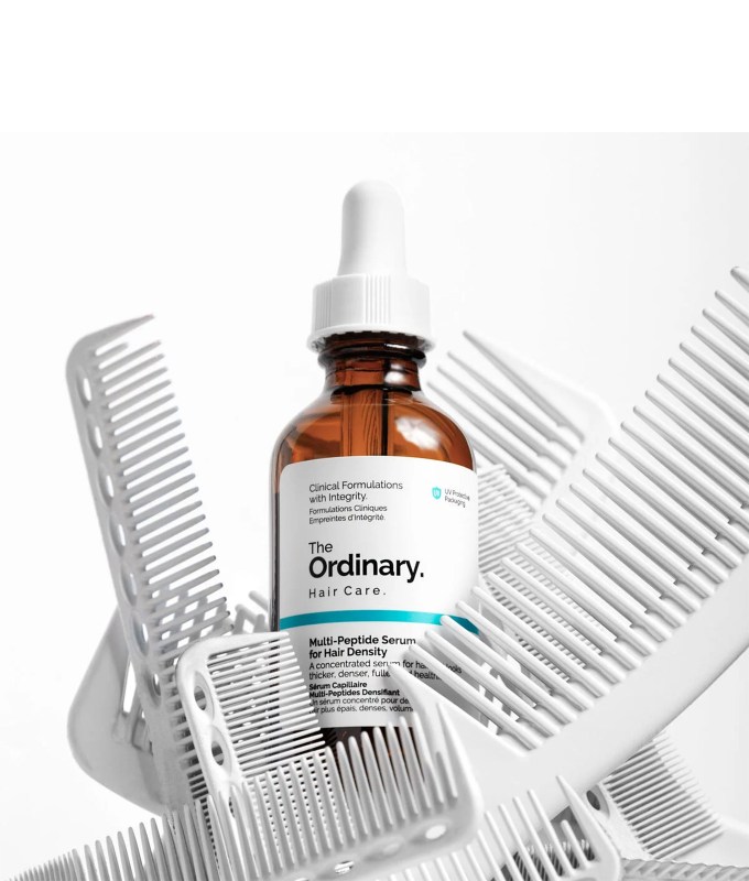 the ordinary hair serum review: the ordinary multi-peptide serum for hair density