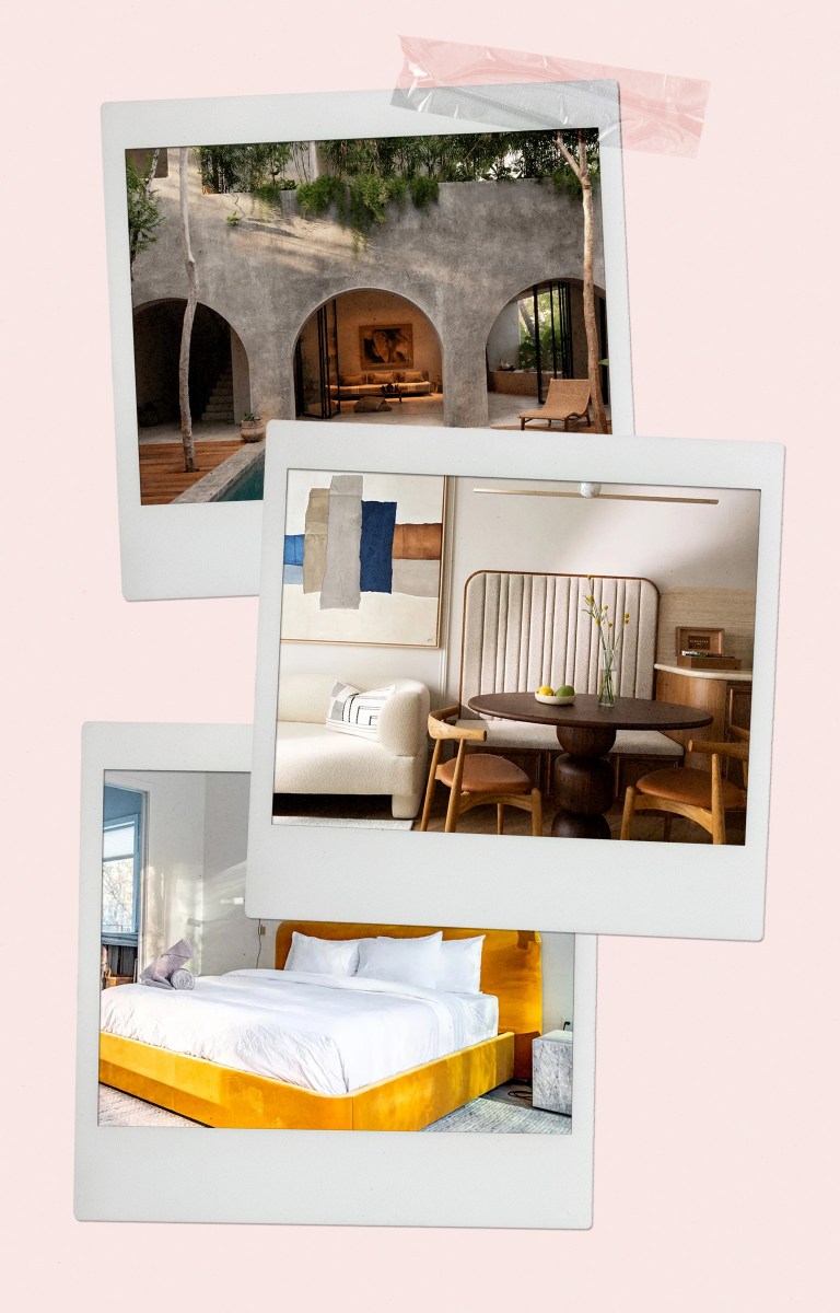 5 star airbnbs collage
