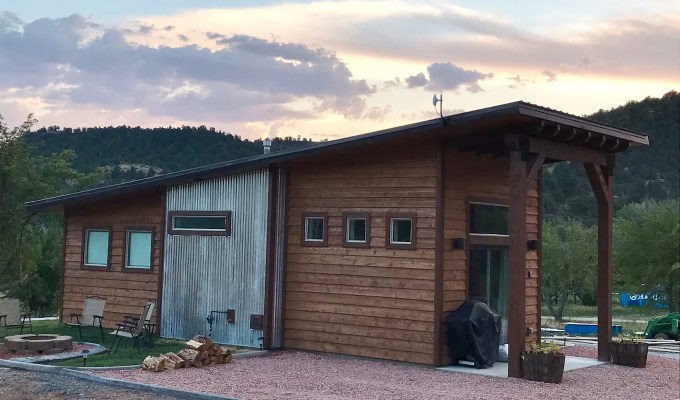 virgin river california rentals: apple hollow tiny home