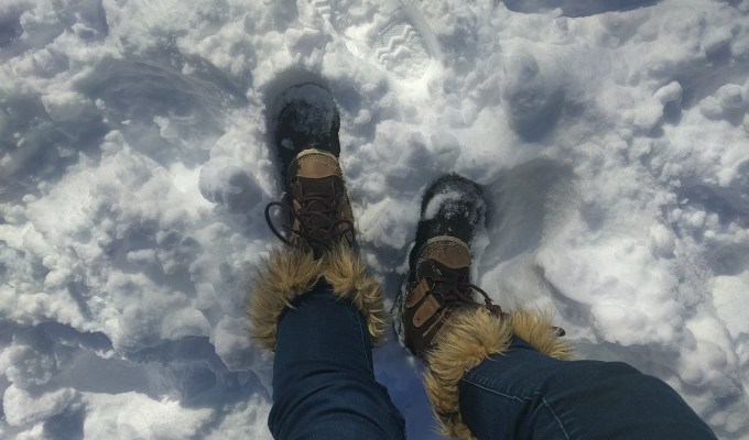 warm winter boots: sorel joan of arctic