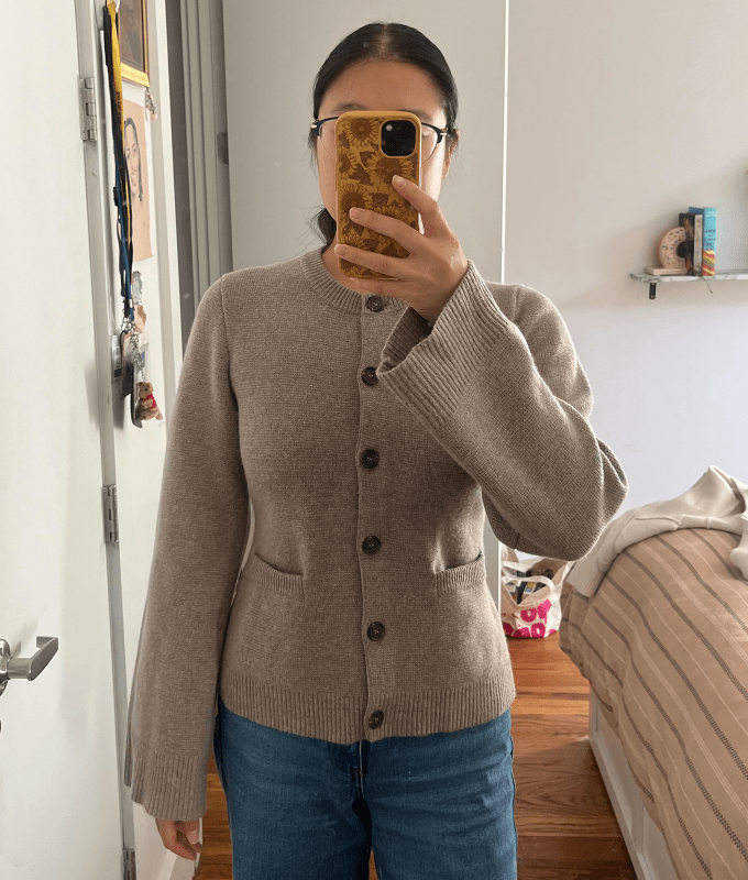 best cashmere cardigan: Jenni Kayne Cooper cardigan