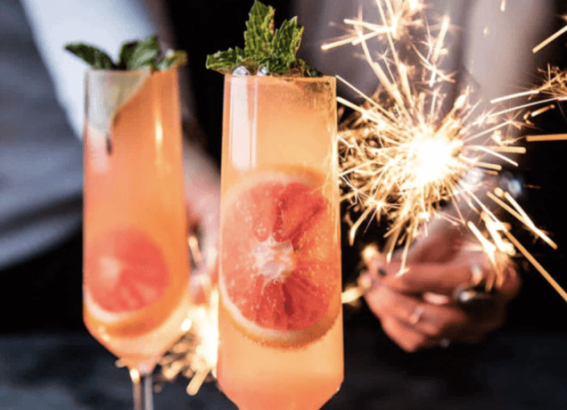 champagne cocktails for new year's eve