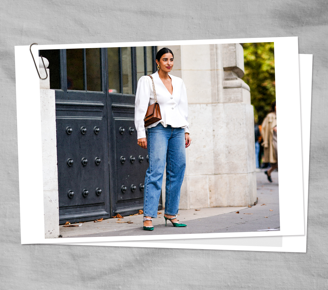 how to wear a peplum top CAT