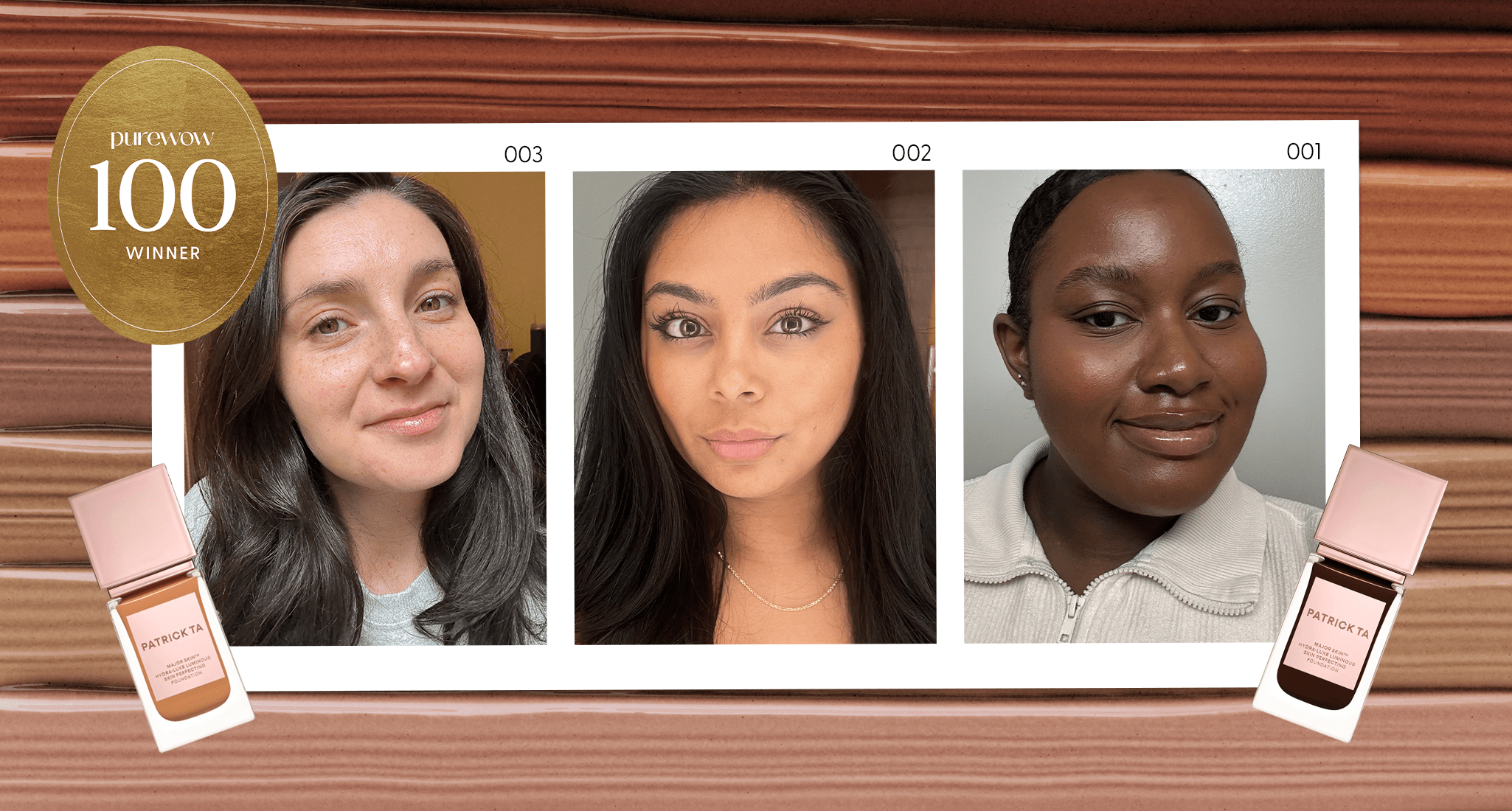 patrick ta foundation a photo collage of purewow editors