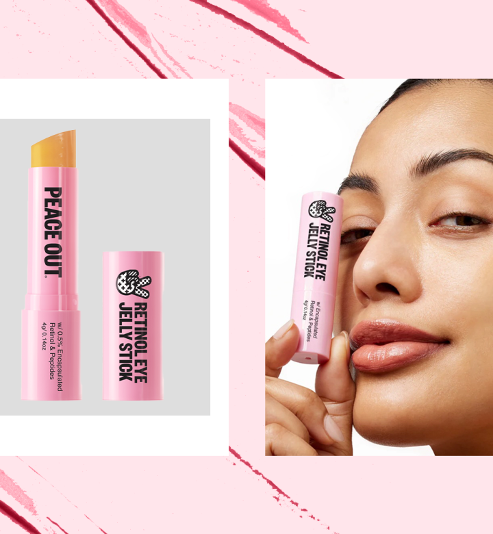 The Peace Out Jelly Retinol Eye Stick.