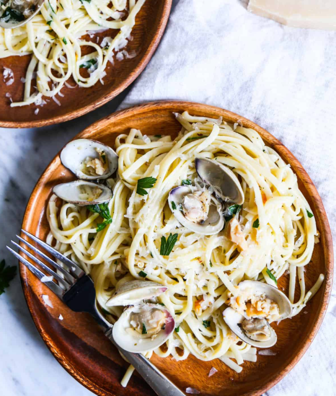 linguine with clams