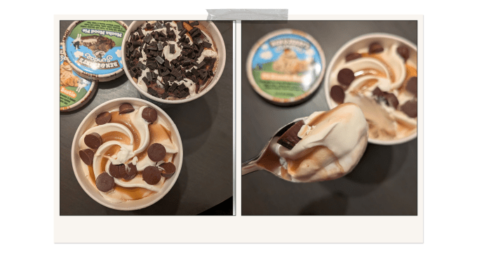 ben and jerry's sundaes